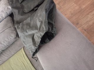 Funda para cañas de pescar negra