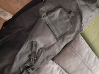 Funda para cañas de pescar negra