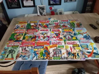 Lote biblioteca Marvel