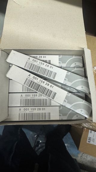 7x Calentadores Mercedes-Benz A0011595801