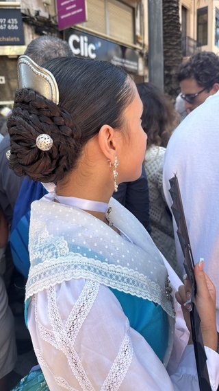 Aderezo Alicantina / Fallera Plata