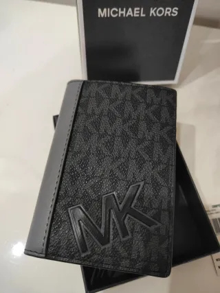 Michael Kors Portafoglio Uomo Nero