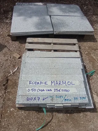 Rodapié de Mármol 60x7 cm