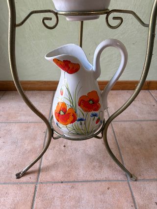 Set da toilette vintage portacatino