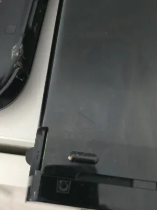 Nintendo Wii U Negra + GamePad (Piezas)