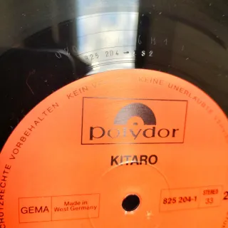 Vinilo "Kitaro" Live in Asia 1984