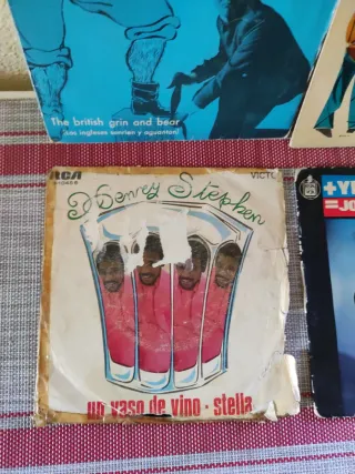 Lote 4 Vinilos Pop Rock Internacional y Nacional