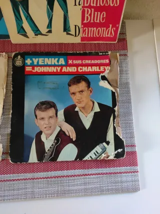Lote 4 Vinilos Pop Rock Internacional y Nacional
