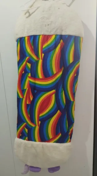 Saco dormir infantil unicornio arcoíris de ALE-HOP