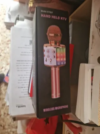 Micrófono Karaoke Negro