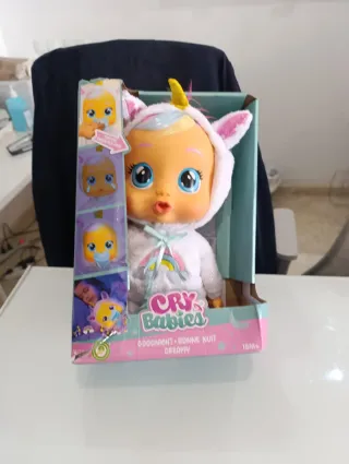 Muñeca Cry Babies Unicornio