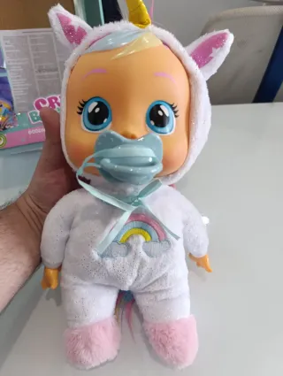 Muñeca Cry Babies Unicornio