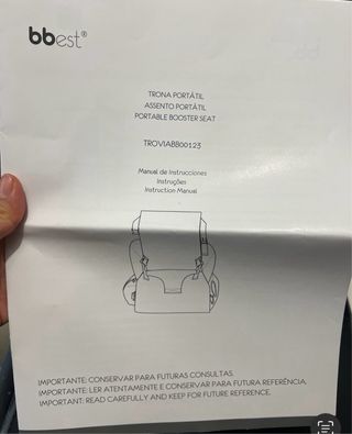 Trona portátil con diseño de animales