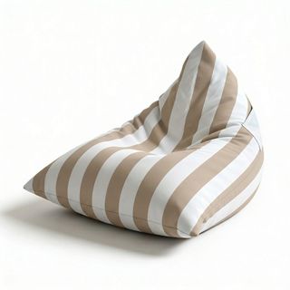 Puff Exterior Aiire Gris y Amarillo