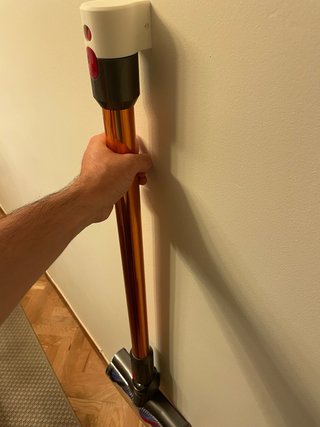 Sporte pared tubo aspirador Dyson