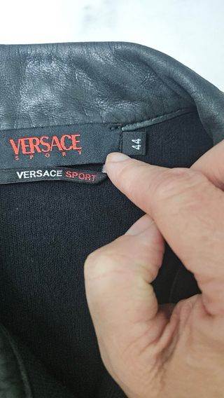 Chaqueta Versace Negra