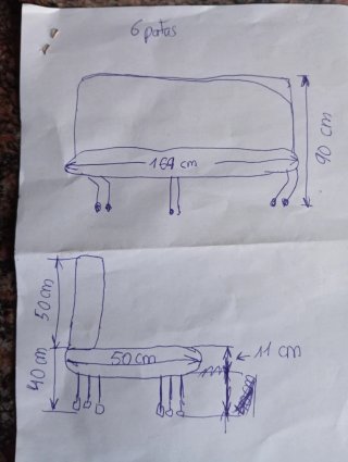 Asiento furgona EBRO sofa