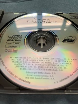 Lo mejor de Danza Invisible (1989) CD