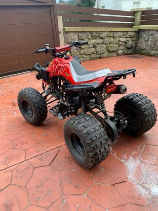 Quad MTR Off-Road Rojo y Negro