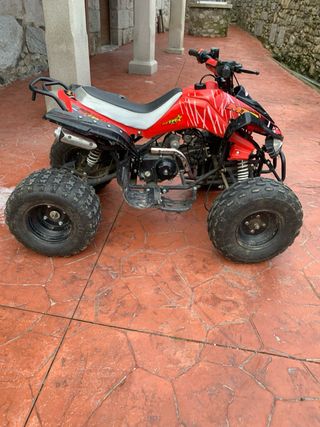Quad MTR Off-Road Rojo y Negro