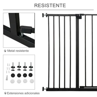 Barrera de Seguridad Extensible 76-107x76 cm
