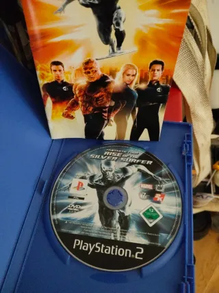 Juego PS2 4 Fantásticos y Silver Surfer