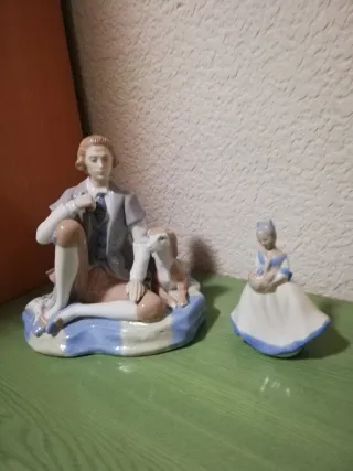 Figuras de porcelana antiguas