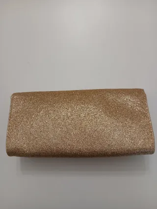 Pochette oro glitter