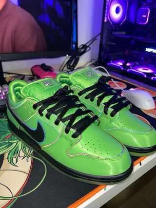 Nike Dunk SB Buttercup Verde/Negro