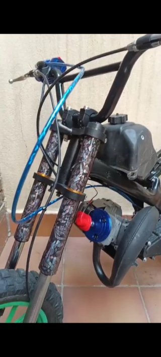 Minimoto Motocross motor sobrealimentado 70cc