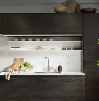 Estantería Botkyrka Ikea Blanca 80cm. x 20cm.