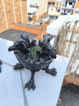 Conjunto Escultura Dragones