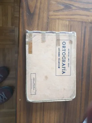 Lote de dos libros de ortografía