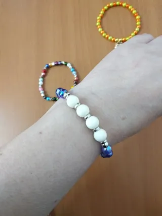 Lote 5 pulseras elásticas