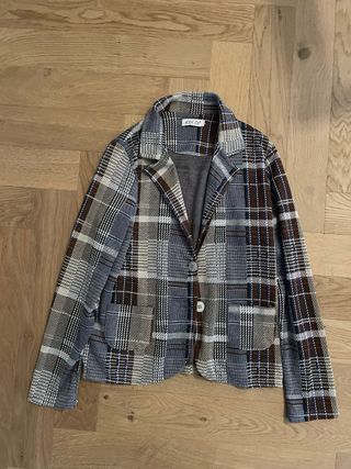 Giacca donna KEY DI tartan