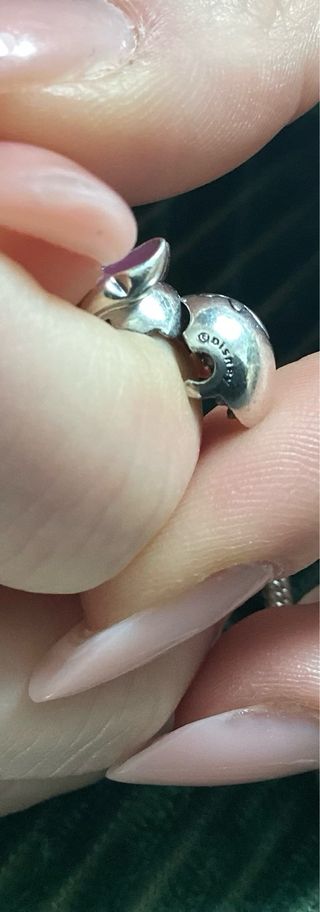 Braccialetto Pandora Stitch Rosa Argento