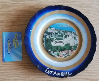 4 piattini Marina di Camerota ceramica terracotta