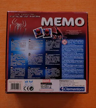 The Amazing Spider-Man Memo Clementoni