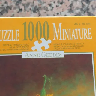 Puzzle miniatura 1000 Piezas Bebé Calabaza