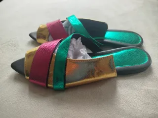 Mules Puntiagudas Multicolor