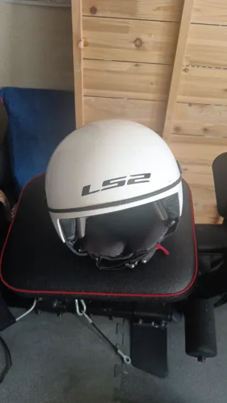 Casco Moto LS2 Blanco