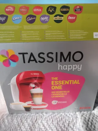Cafetera Tassimo Bosch Happy Roja