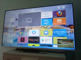 Televisión TD Systems Negra