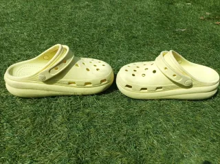 Crocs iconic comfort Talla 34/35 Amarillas pastel