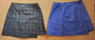 Set  minifaldas (Zara, Blanco y otra)