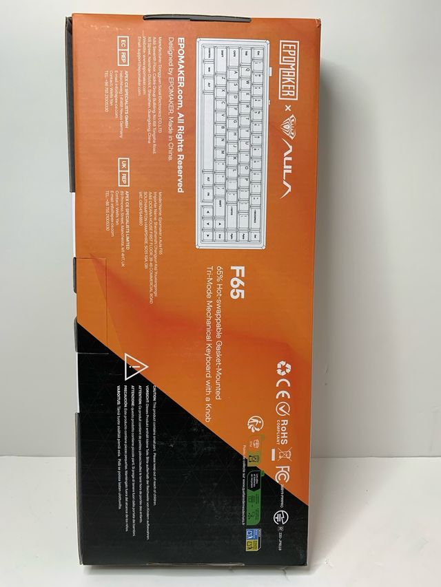 EPOMAKER F65 Teclado Gaming Mecânico Sem Fio