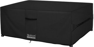 Dokon 150 x 90 x 74 cm. Fodera impermeabile per mobili da giardino con prese d'aria, antivento.