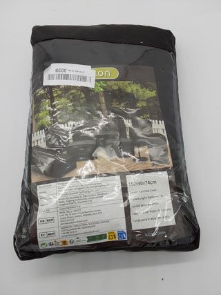 Dokon 150 x 90 x 74 cm. Fodera impermeabile per mobili da giardino con prese d'aria, antivento.