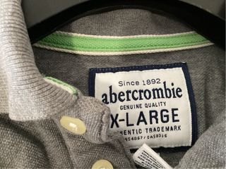 Polo Abercrombie & Fitch Verde Taglia L
