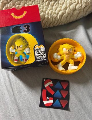 Set 5 Sonic McDonald's Happy Meal
